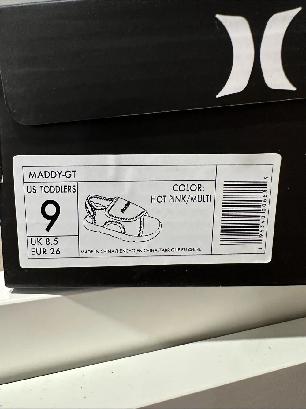 Hurley Toddler Water Sandals